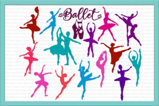 Ballet Dancer Clipart & Silhouette Files