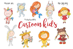 Cartoon Kids: A Creative Resource for Designers and Crafters