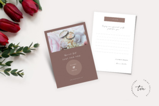 Gift Cards and Modern Post Card Concept: Elevate Your Brand with Professional Design