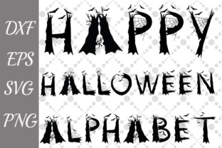 Halloween Alphabet: A Versatile Design Resource for Creative Projects