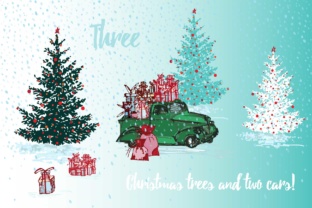 Hand Drawn Christmas Scratches