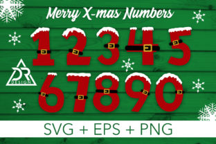 Merry Xmas Numbers: A Festive Twist on Digital Design