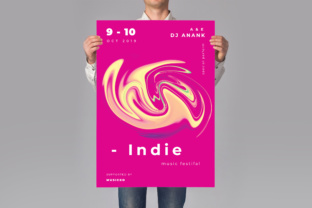 Music Poster: Creative and Minimalist Design