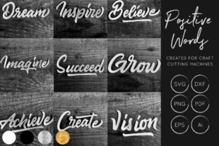 Positive Words Bundle for Creative Inspiration