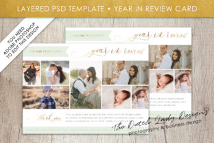 PSD Year in Review Photo Collage Card Template 1: A Versatile Tool for Creative Expression