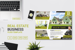 Real Estate Business Flyer Template Design US Flyer Size